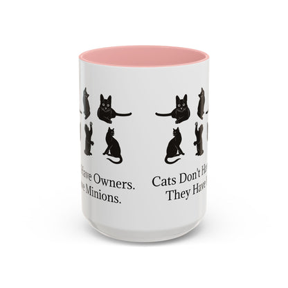 Cat Minions 2-Tone Coffee Mug
