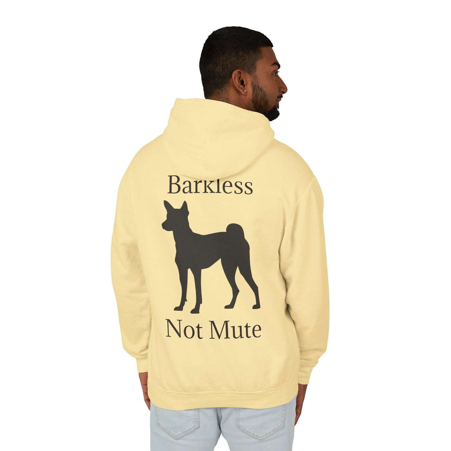 Barkless Not Mute Unisex Lightweight Hoodie