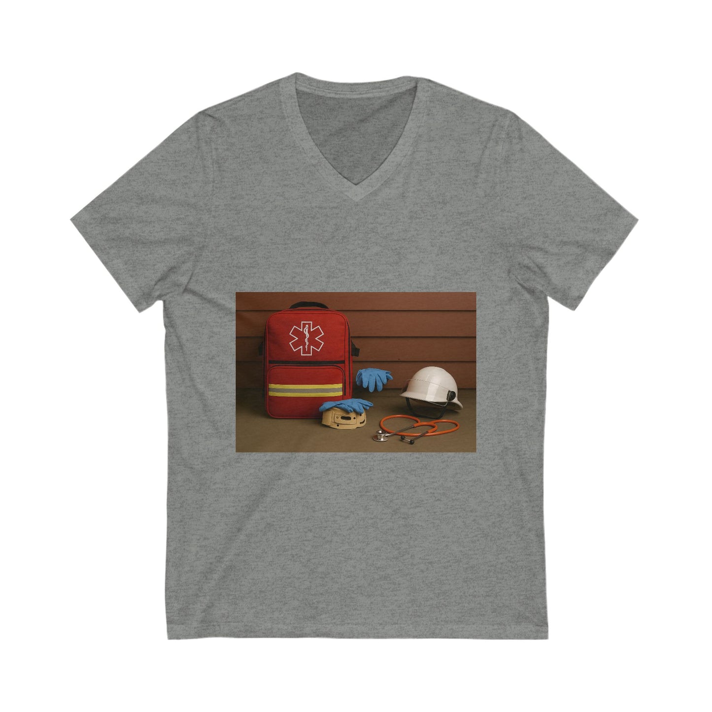 EMS Appreciation Unisex Short Sleeve V-Neck Tee