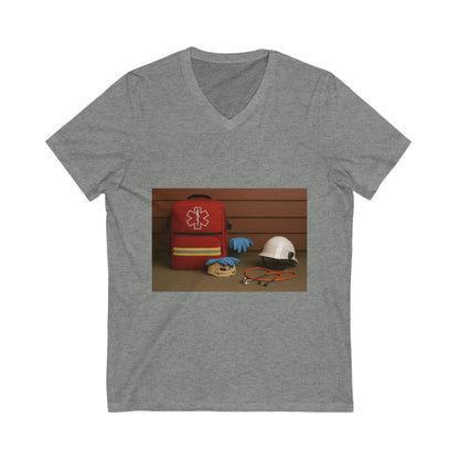 EMS Appreciation Unisex Short Sleeve V-Neck Tee