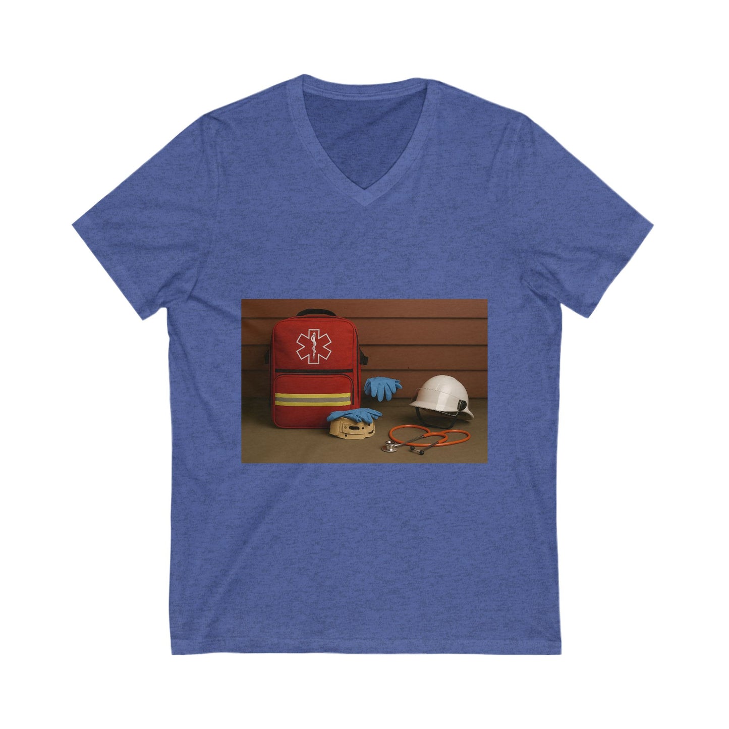 EMS Appreciation Unisex Short Sleeve V-Neck Tee
