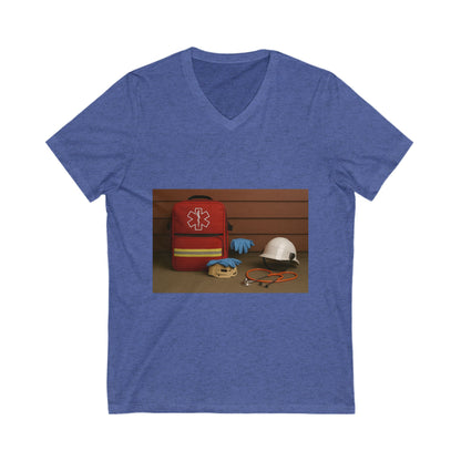 EMS Appreciation Unisex Short Sleeve V-Neck Tee
