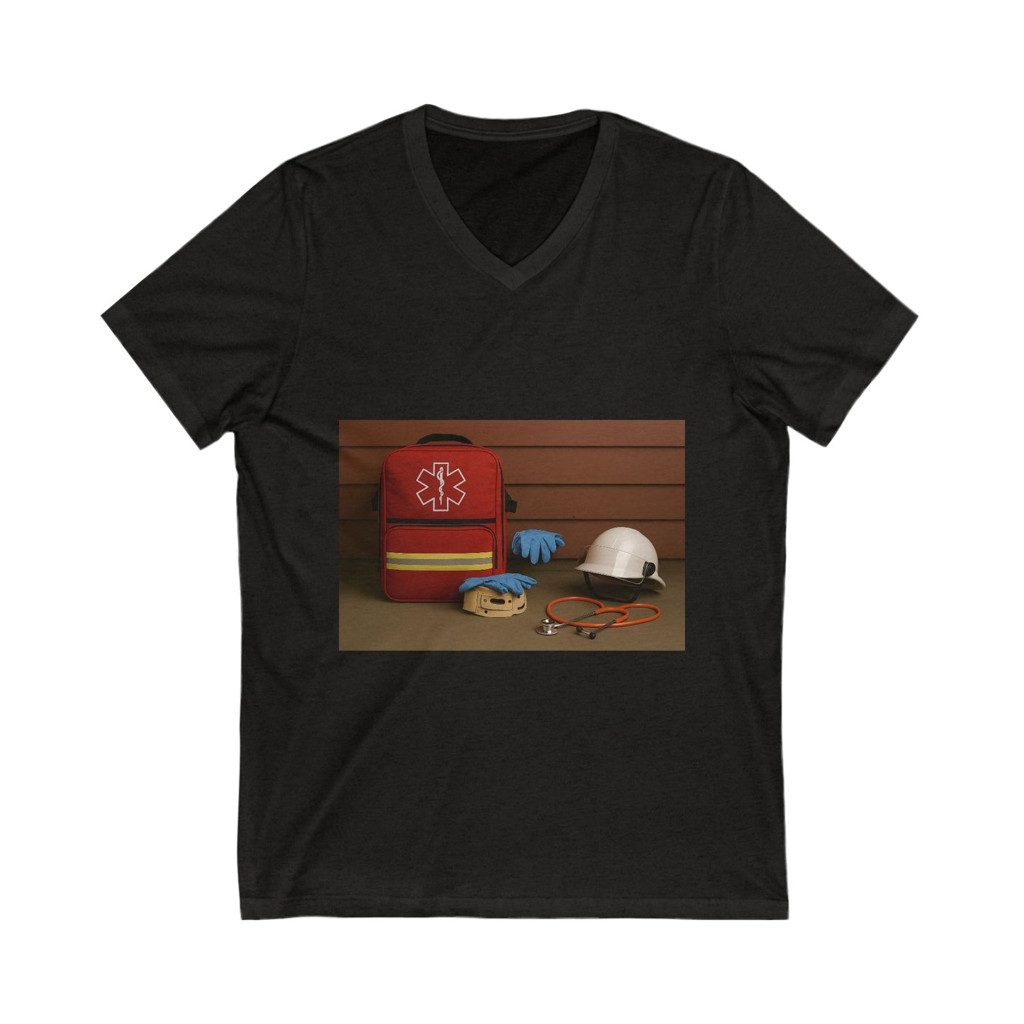 EMS Appreciation Unisex Short Sleeve V-Neck Tee