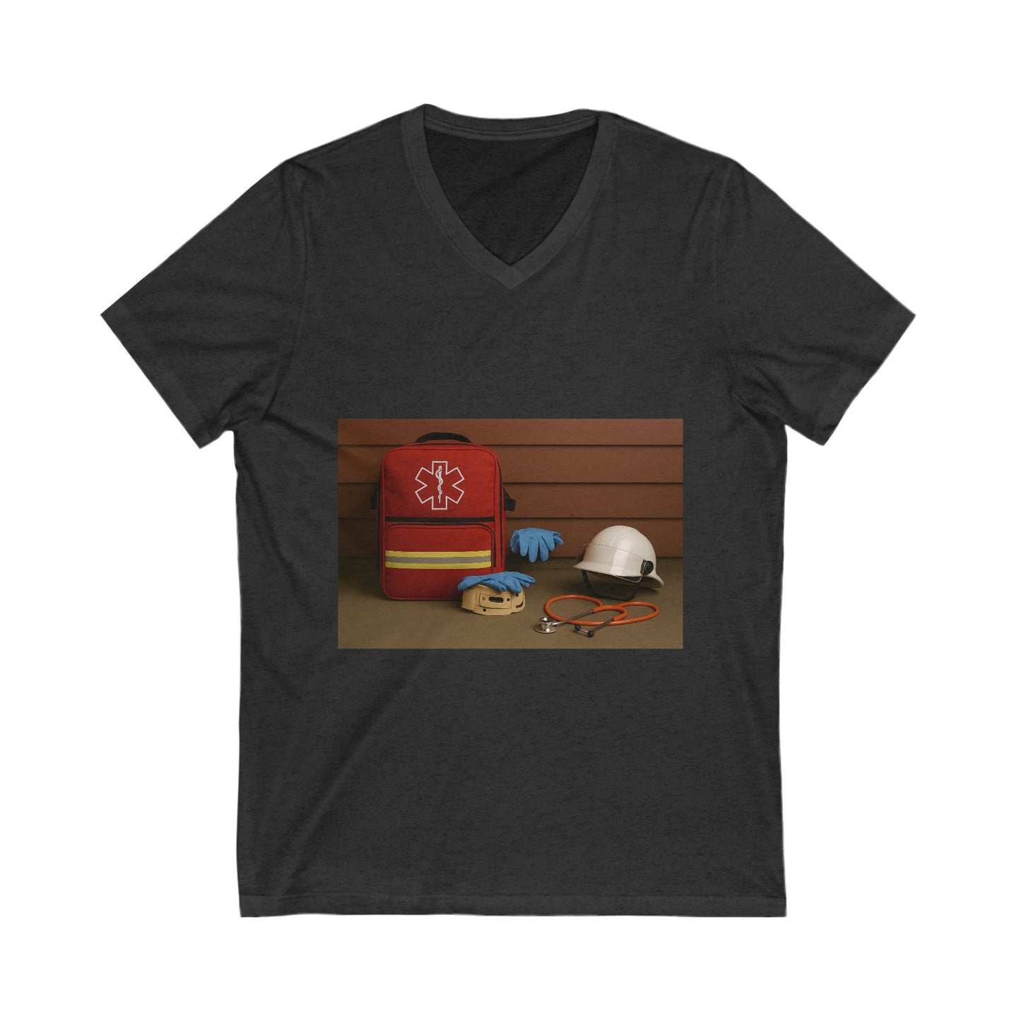 EMS Appreciation Unisex Short Sleeve V-Neck Tee