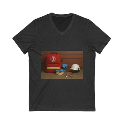 EMS Appreciation Unisex Short Sleeve V-Neck Tee