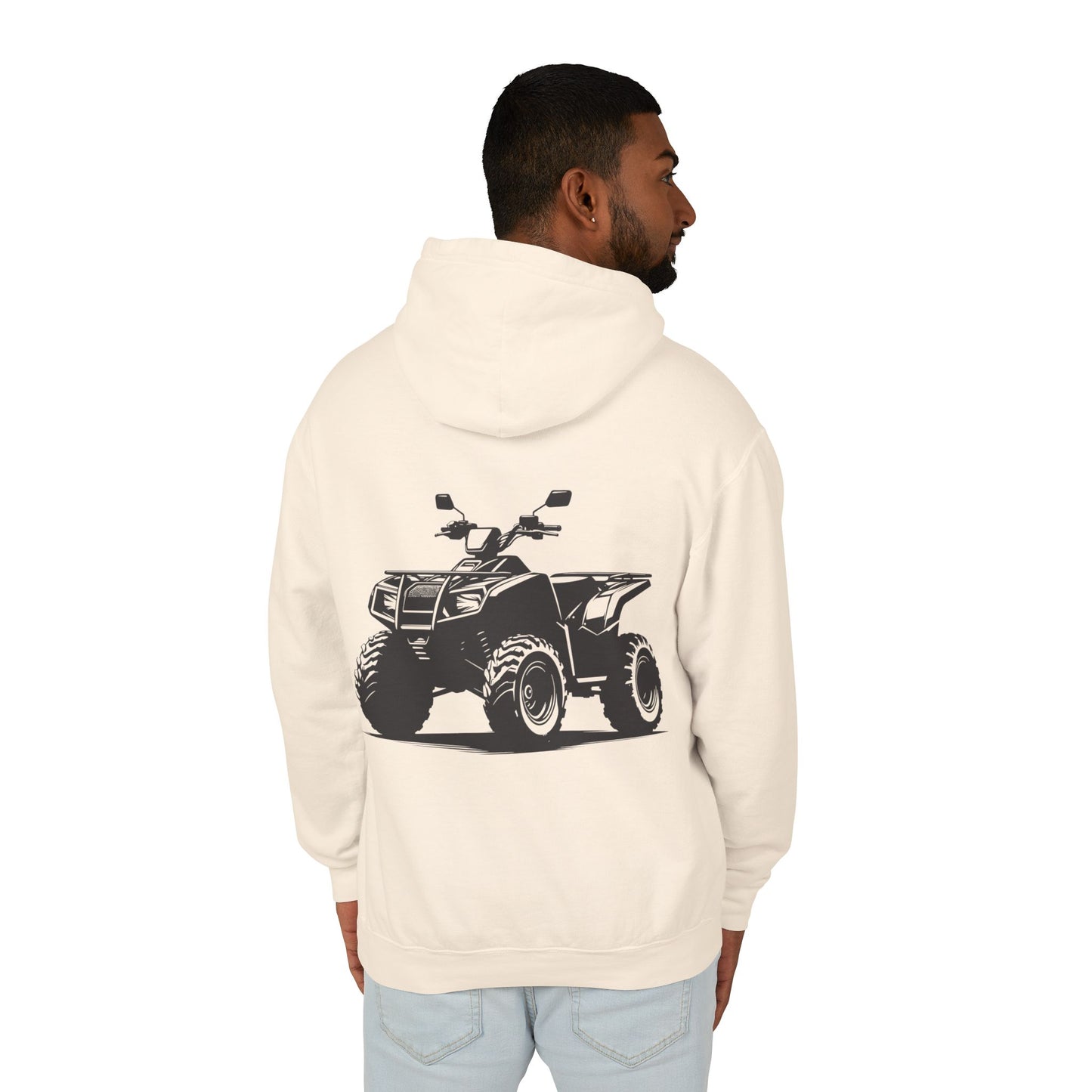Off The Beaten Path Quad Unisex Lightweight Hoodie