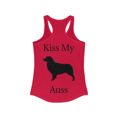 Kiss My Auss Women's Racerback Tank