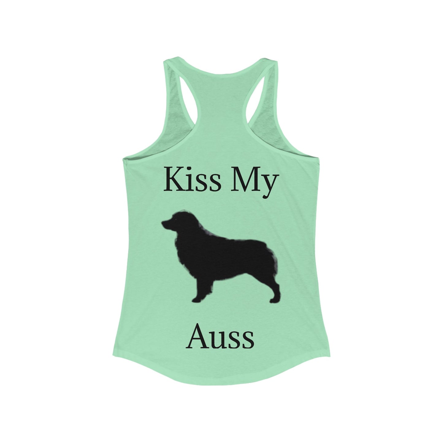 Kiss My Auss Women's Racerback Tank