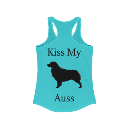 Kiss My Auss Women's Racerback Tank