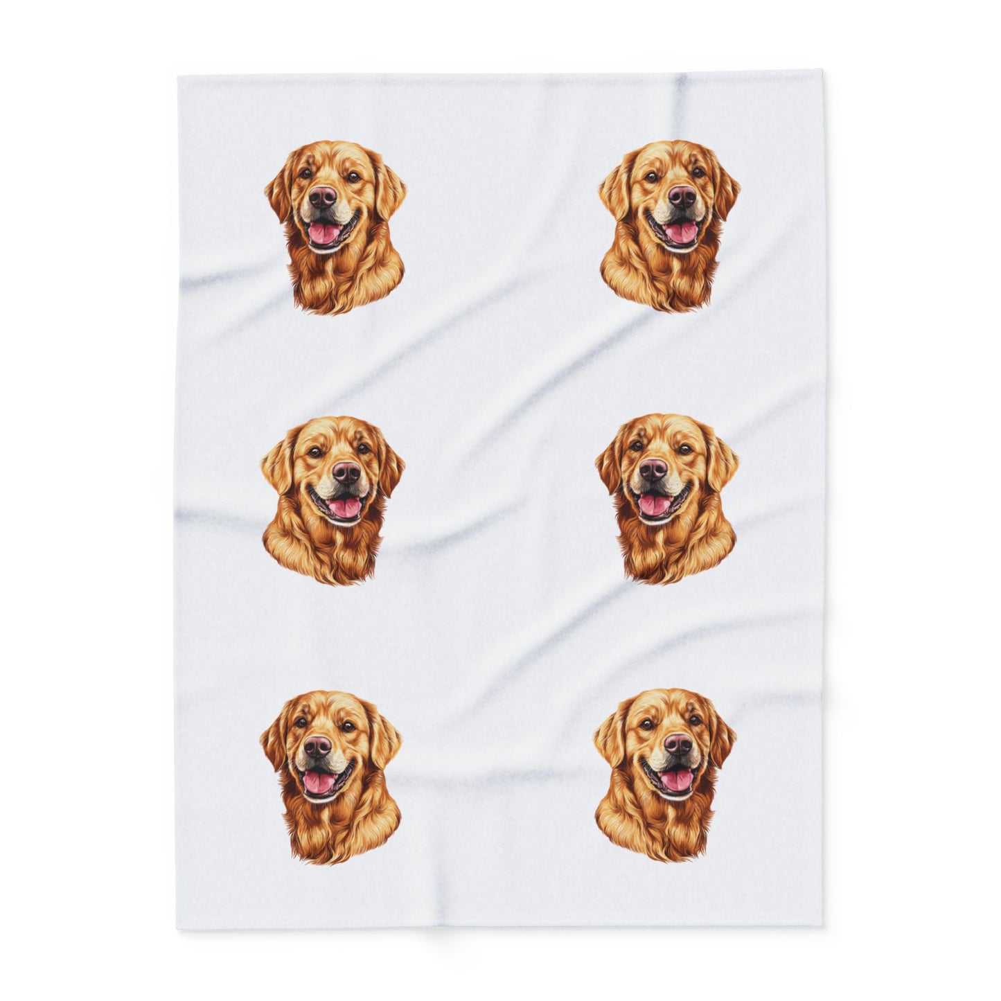 Golden Head Arctic Fleece Blanket