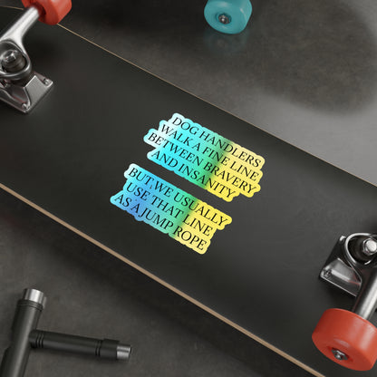 Jump Rope Holographic Sticker