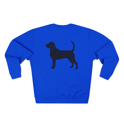 Bloodhound Silhouette Unisex Crewneck Sweatshirt