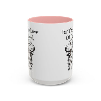 For The Love Of Gold 2-Tone Coffee Mug