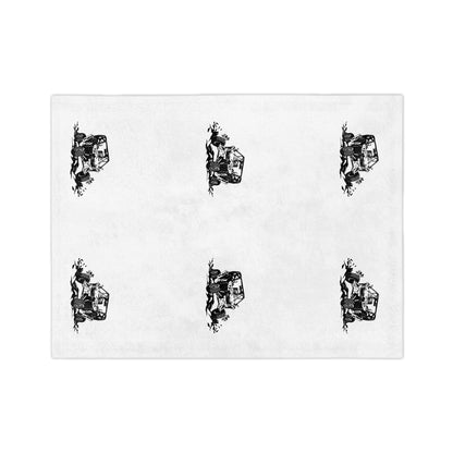 Slinging Mud Side By Side Velveteen Microfiber Blanket