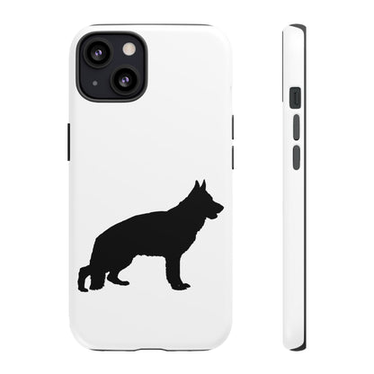 German Shepherd Silhouette iPhone Case