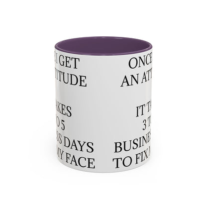 Fix My Face 2-Tone Coffee Mug