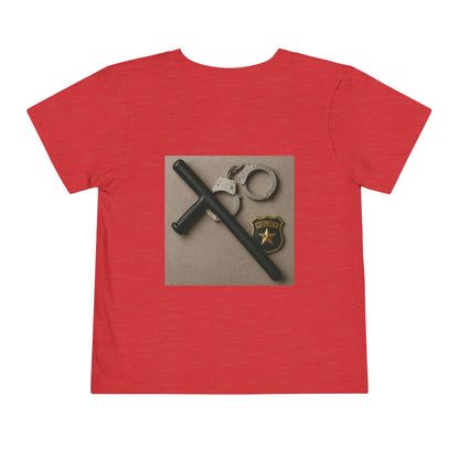 Law Enforcement Appreciation Toddler Unisex Short Sleeve Crewneck Tee