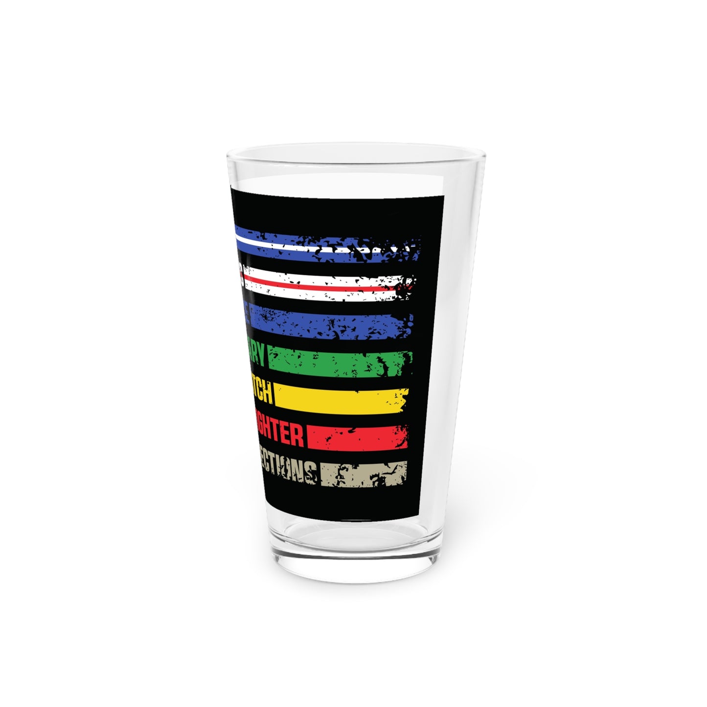 First Responder Drinking Glass