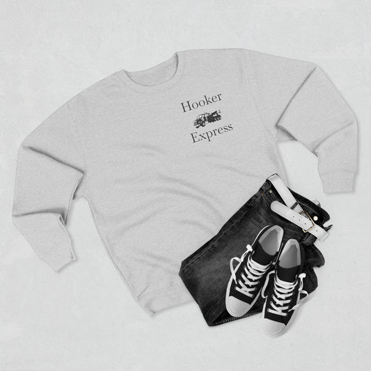 H**ker Express Heavy Tow Truck Unisex Crewneck Sweatshirt