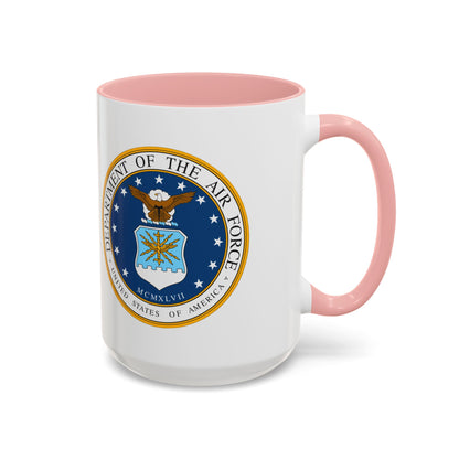 US Air Force 2-Tone Coffee Mug