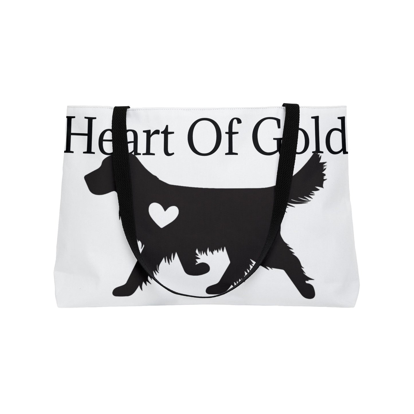 Heart Of Gold Weekender Tote Bag