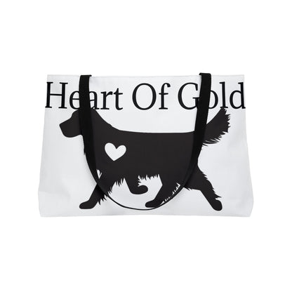 Heart Of Gold Weekender Tote Bag