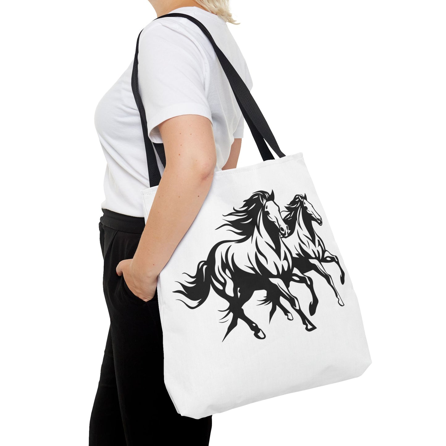 Horsin' Around Tote Bag