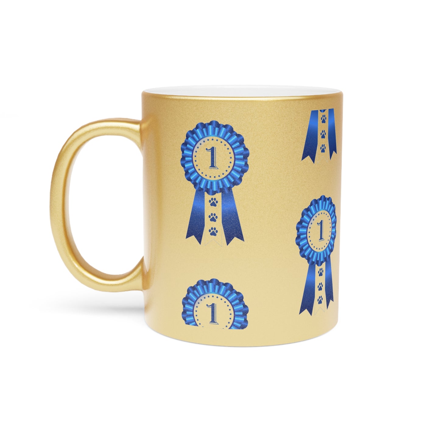 Show Ribbon Metallic Coffee Mug