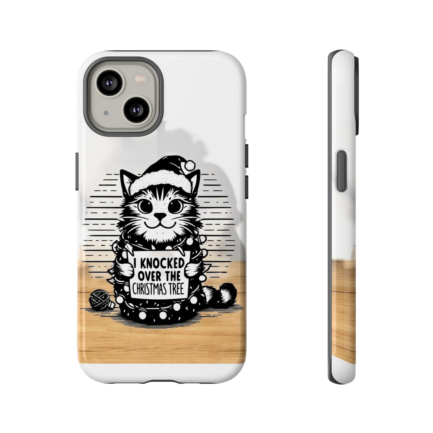 Naughty Cat iPhone Case