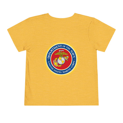 US Marine Corps Toddler Unisex Short Sleeve Crewneck Tee