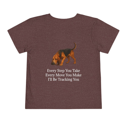 Tracking You Toddler Unisex Short Sleeve Crewneck Tee