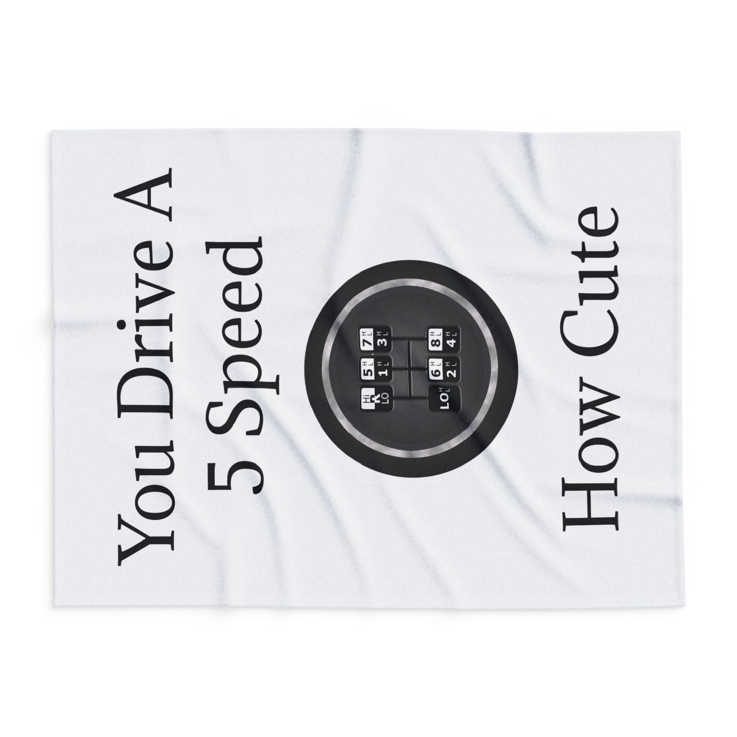 5 Speed How Cute Arctic Fleece Blanket