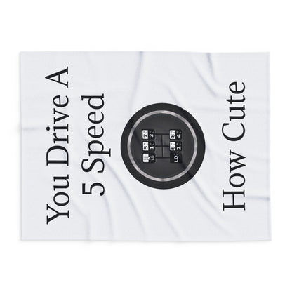 5 Speed How Cute Arctic Fleece Blanket