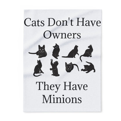 Cat Minions Arctic Fleece Blanket