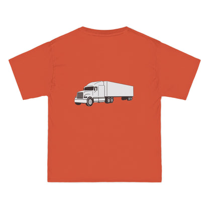 Semi Truck Men's Short-Sleeve Crewneck Tee