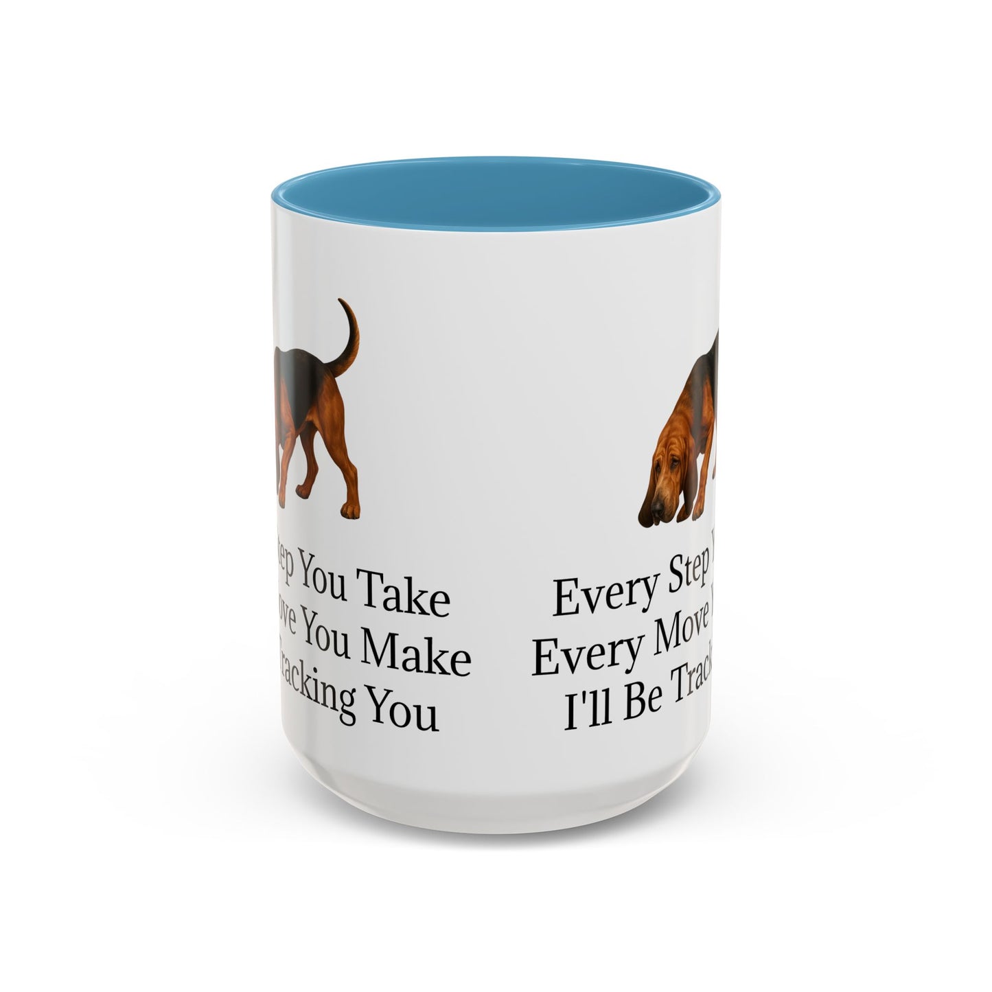 Tracking You 2-Tone Coffee Mug