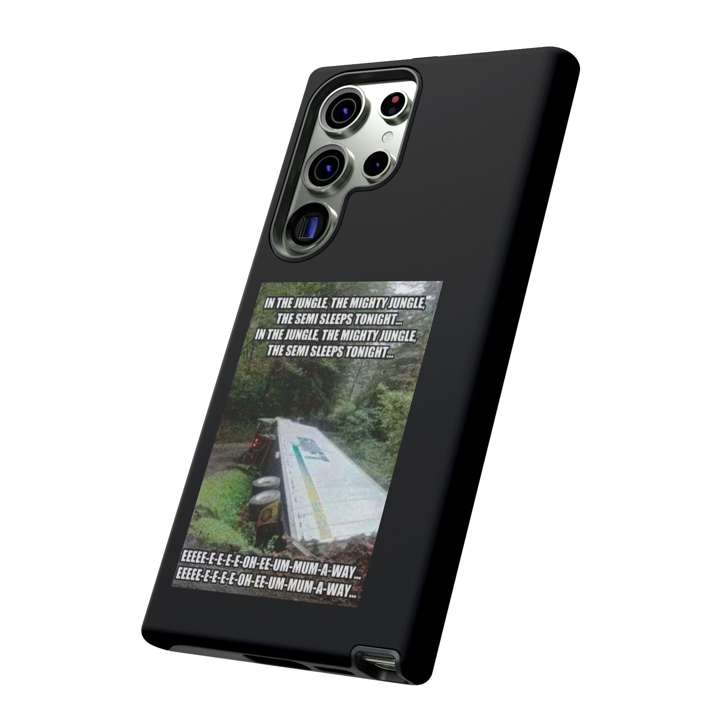 Semi Sleeps Samsung Case
