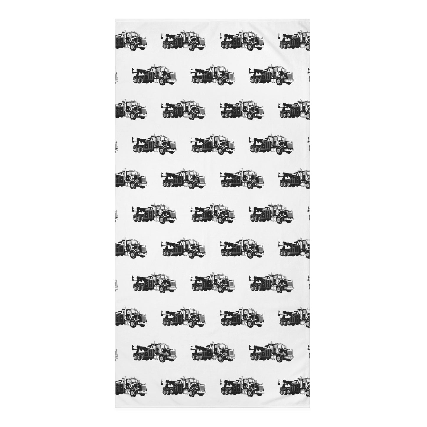 Heavy Tow Truck Mink-Cotton  Beach Towel