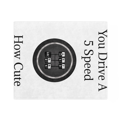 5 Speed How Cute Velveteen Microfiber Blanket