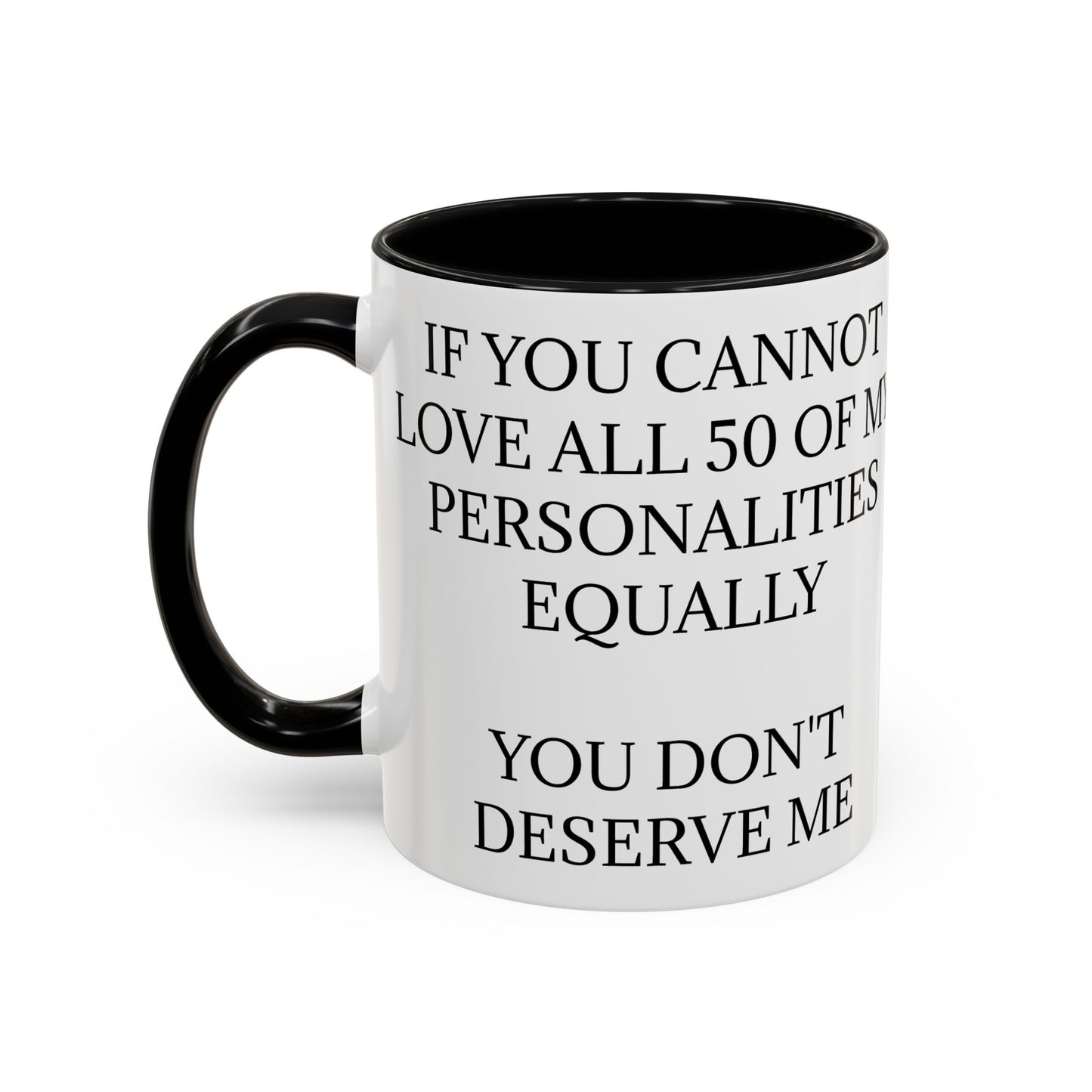 50 Personalities 2-Tone Coffee Mug