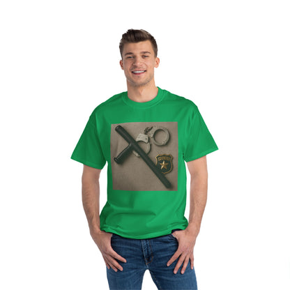 Law Enforcement Appreciation Men's Short-Sleeve Crewneck Tee