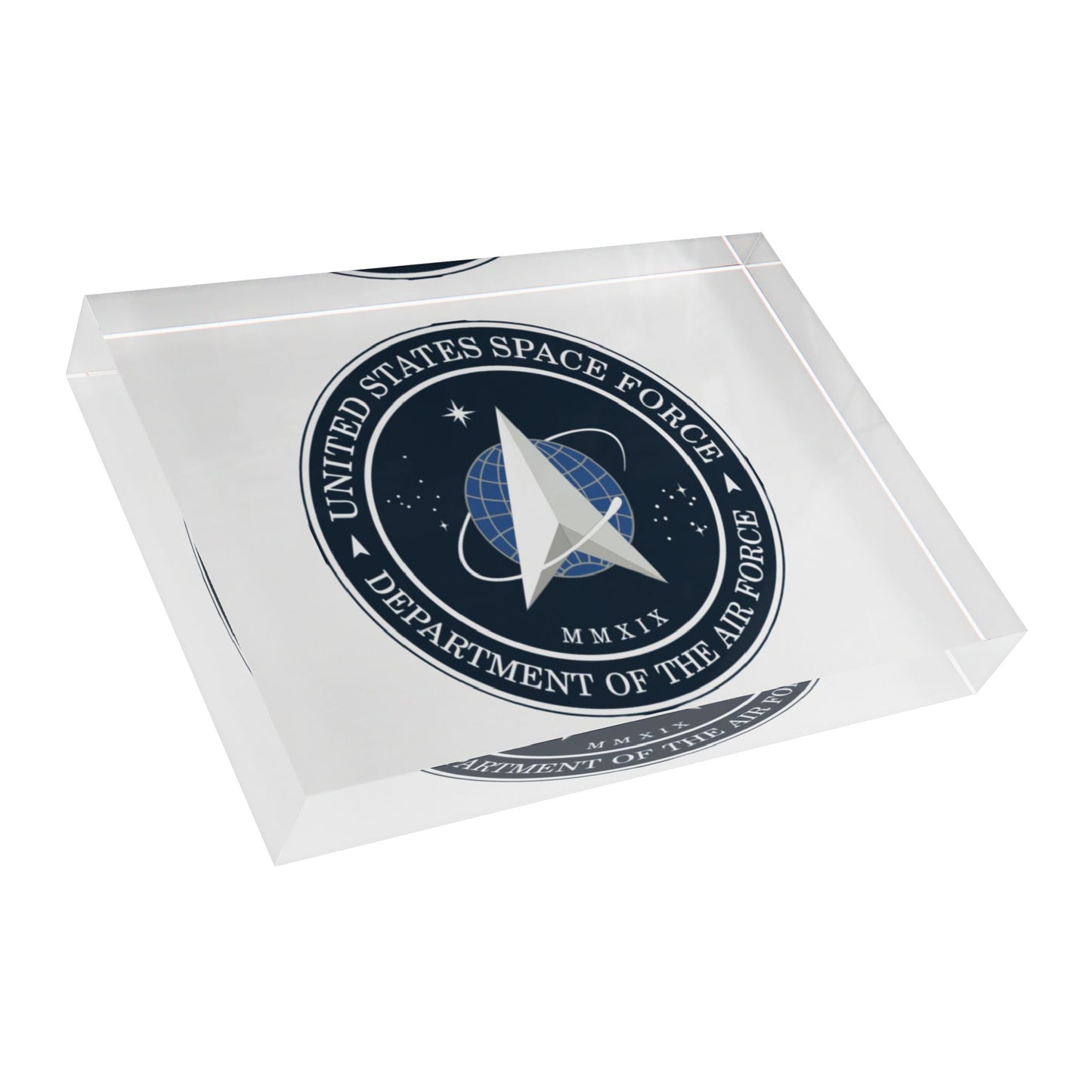 US Space Force Acrylic Photo Block