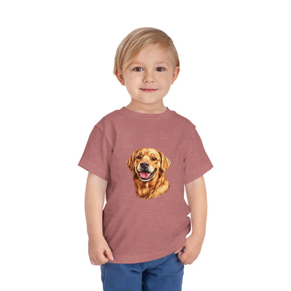 Golden Head Toddler Unisex Short Sleeve Crewneck Tee