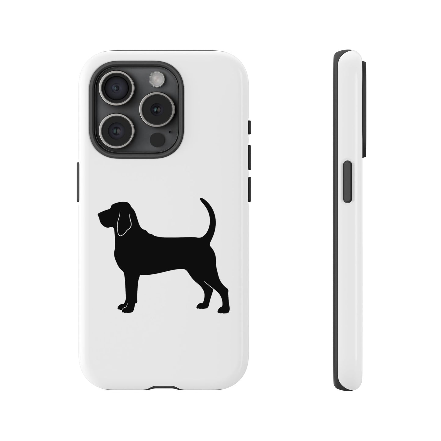 Bloodhound Silhouette iPhone Case