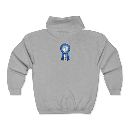 Show Ribbon Unisex Full Zip Hoodie