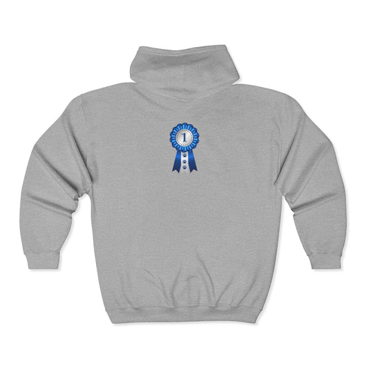 Show Ribbon Unisex Full Zip Hoodie