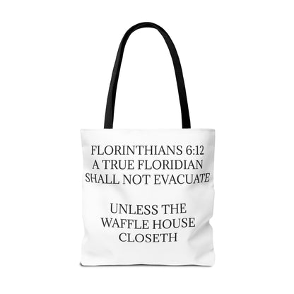 Florinthians 6:12 Tote Bag