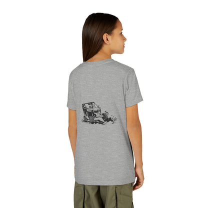 Slingin' Mud Side By Side Youth Unisex Short Sleeve Crewneck Tee
