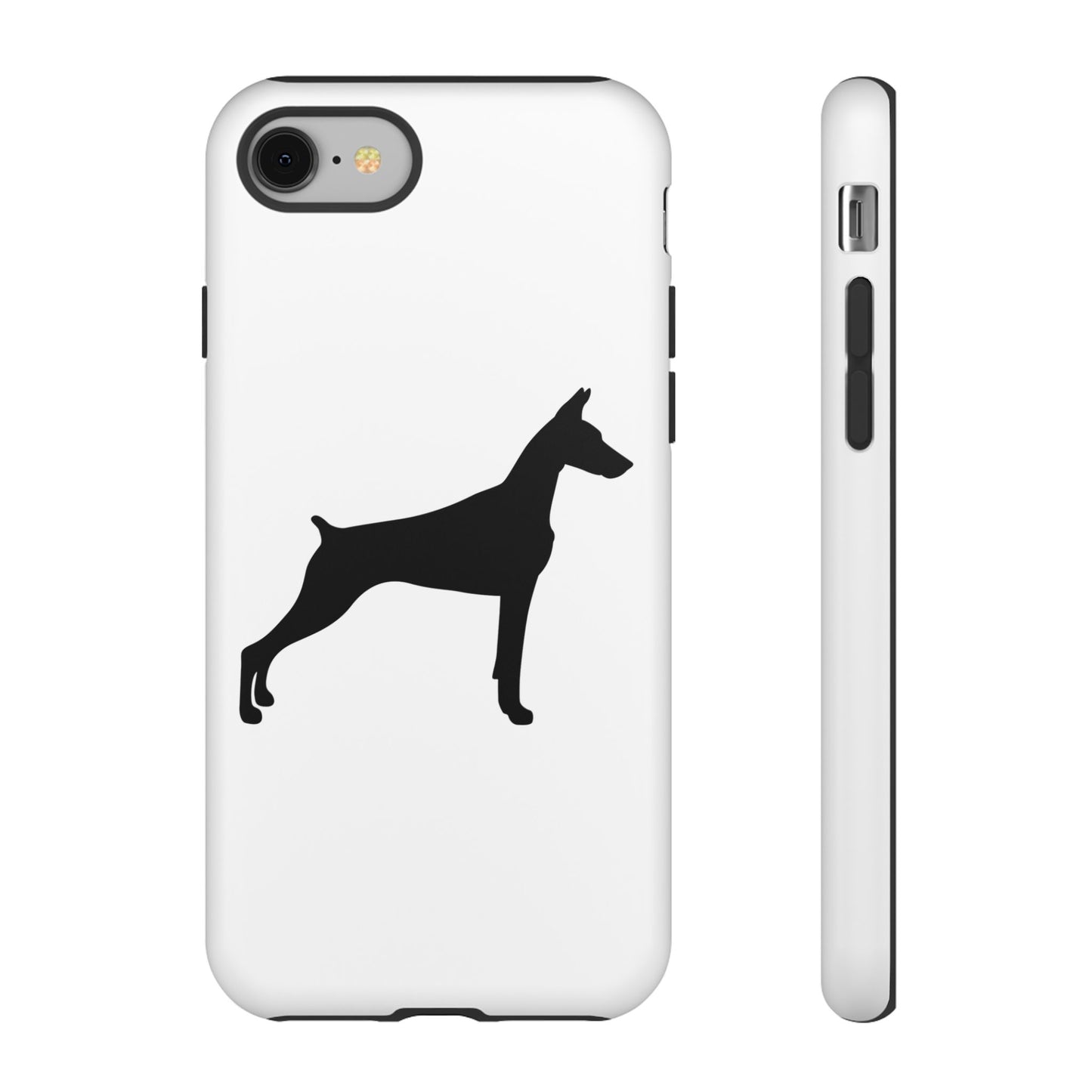 Doberman Silhouette iPhone Case