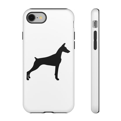 Doberman Silhouette iPhone Case